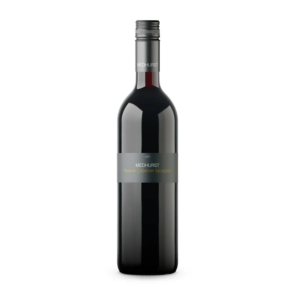 2018 Reserve Cabernet bottle