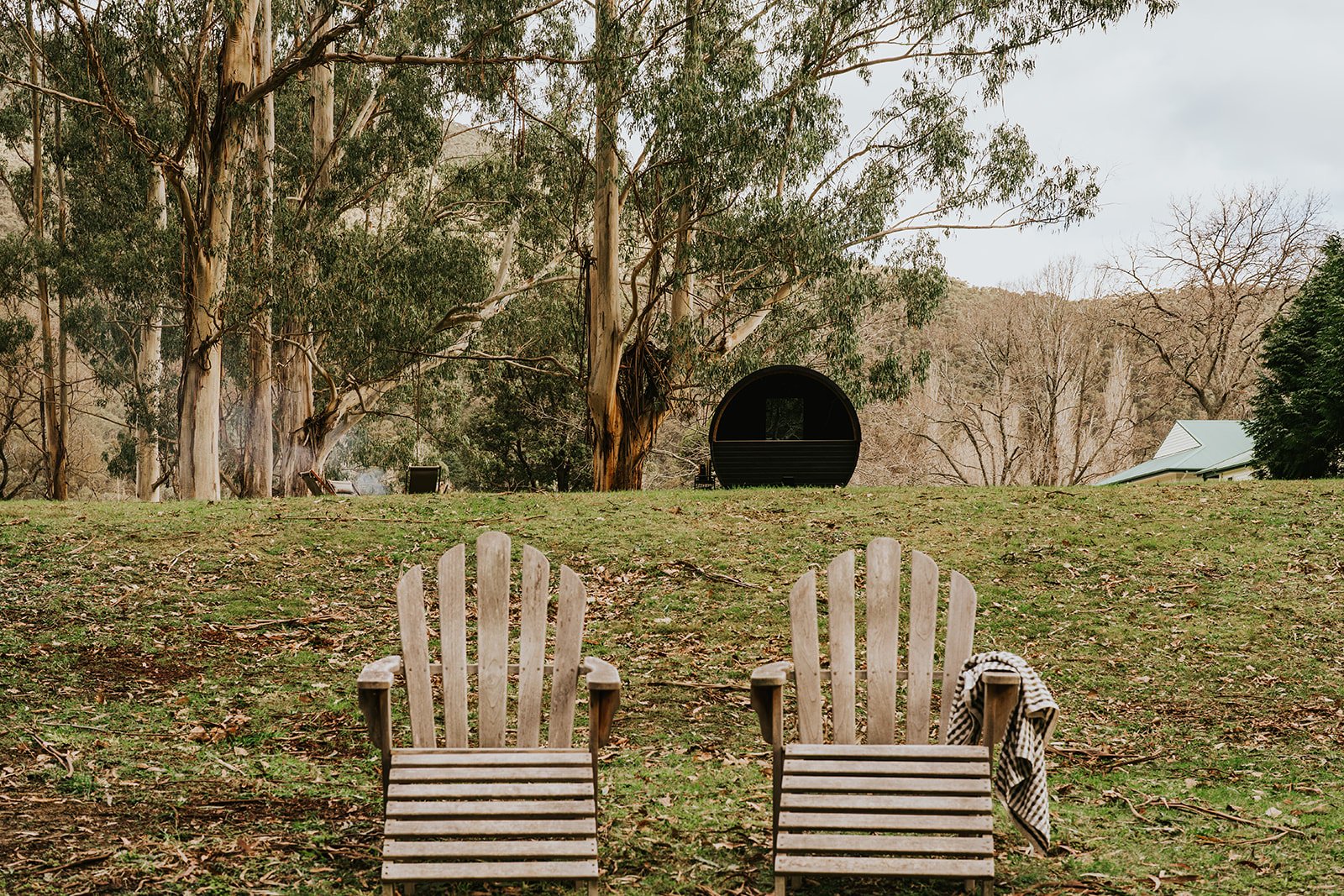 Rivasoul sauna and natural surrounds