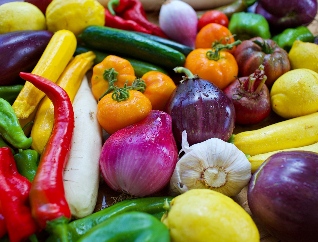 Seasonal local produce