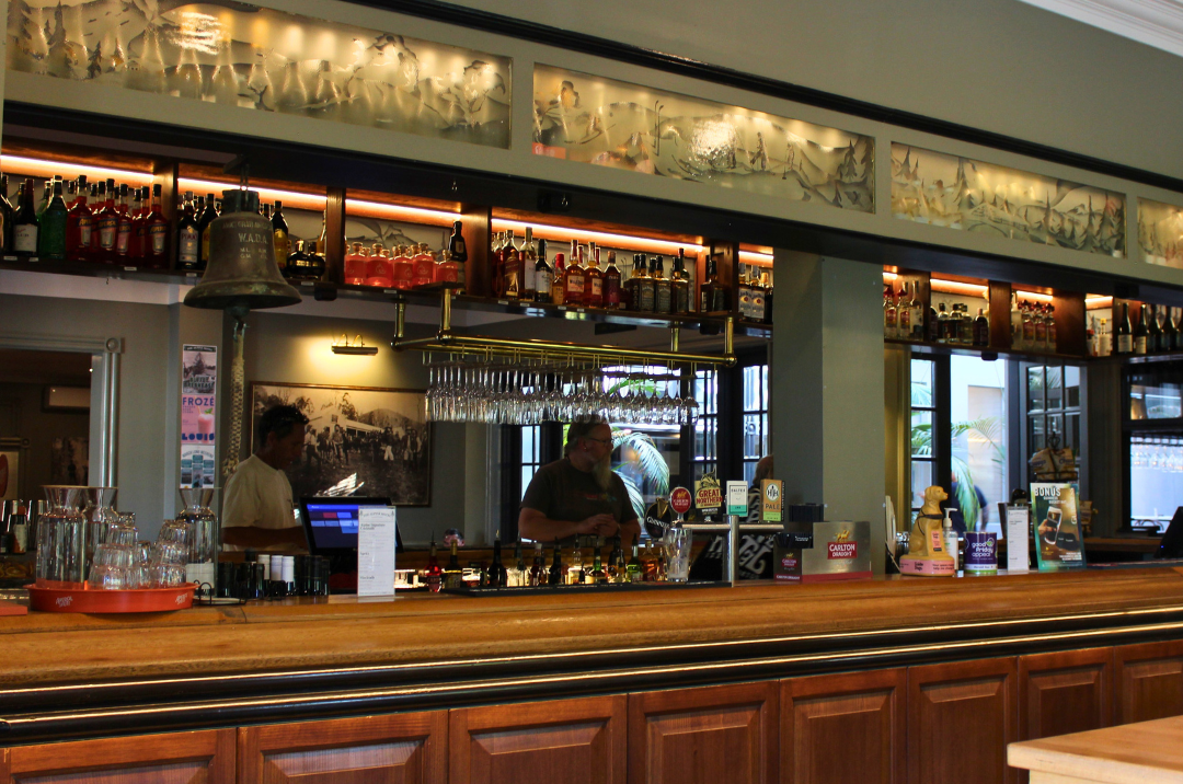 Evening ambiance at The Alpine