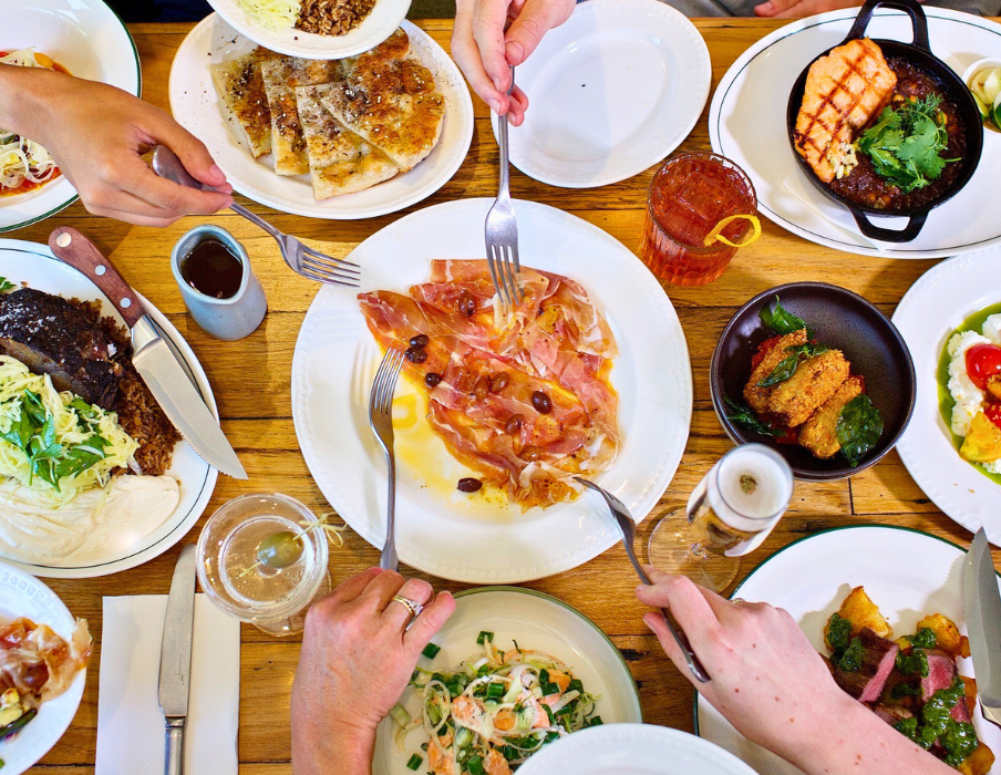 Seasonal dishes with local produce