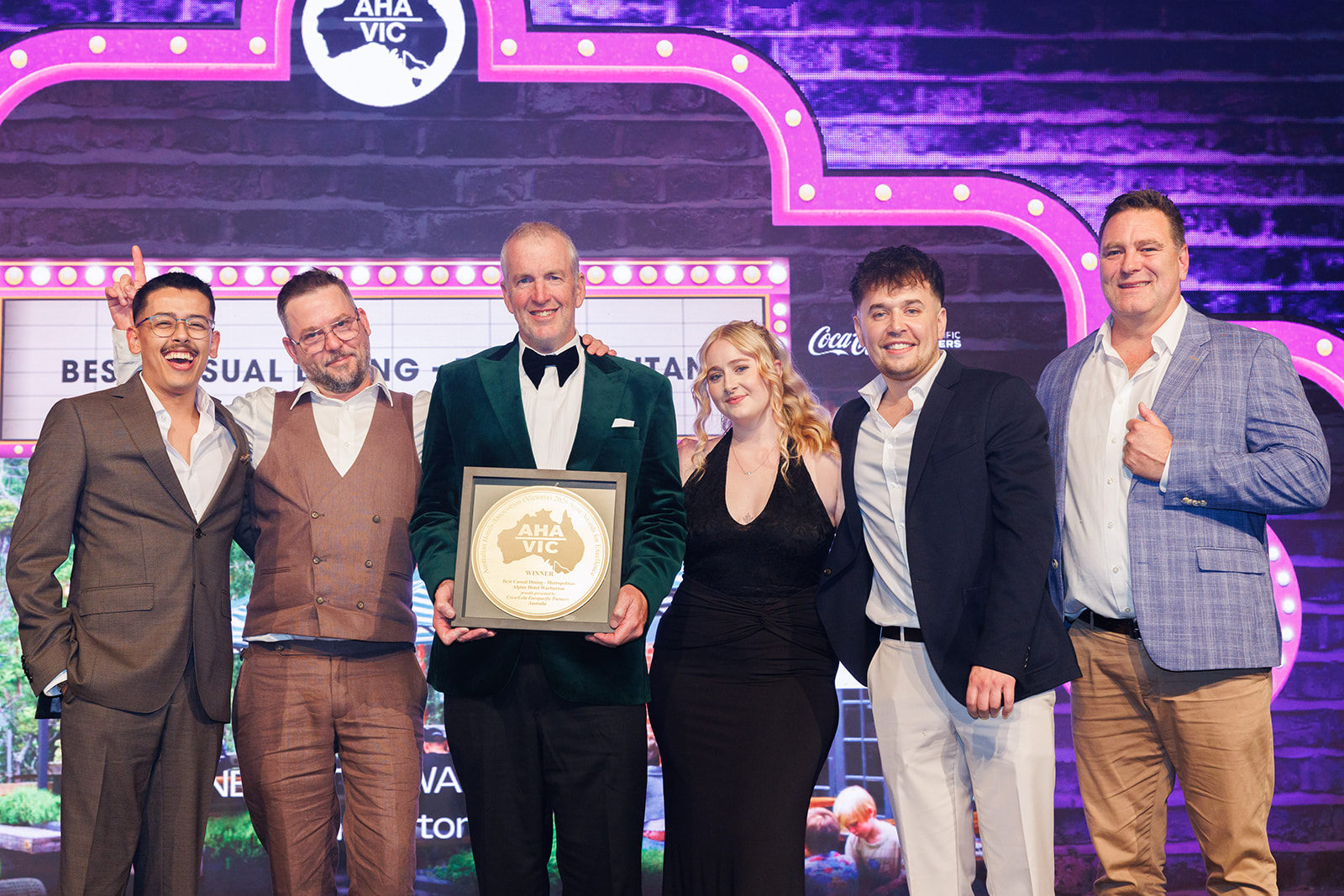 The awards dinner at Crown Palladium during the 2026 AHA Victoria State Awards for Excellence